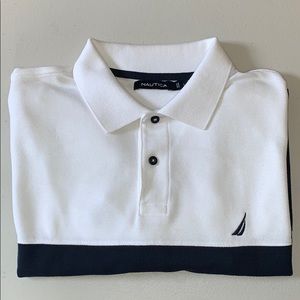 Two-tone Nautica Polo